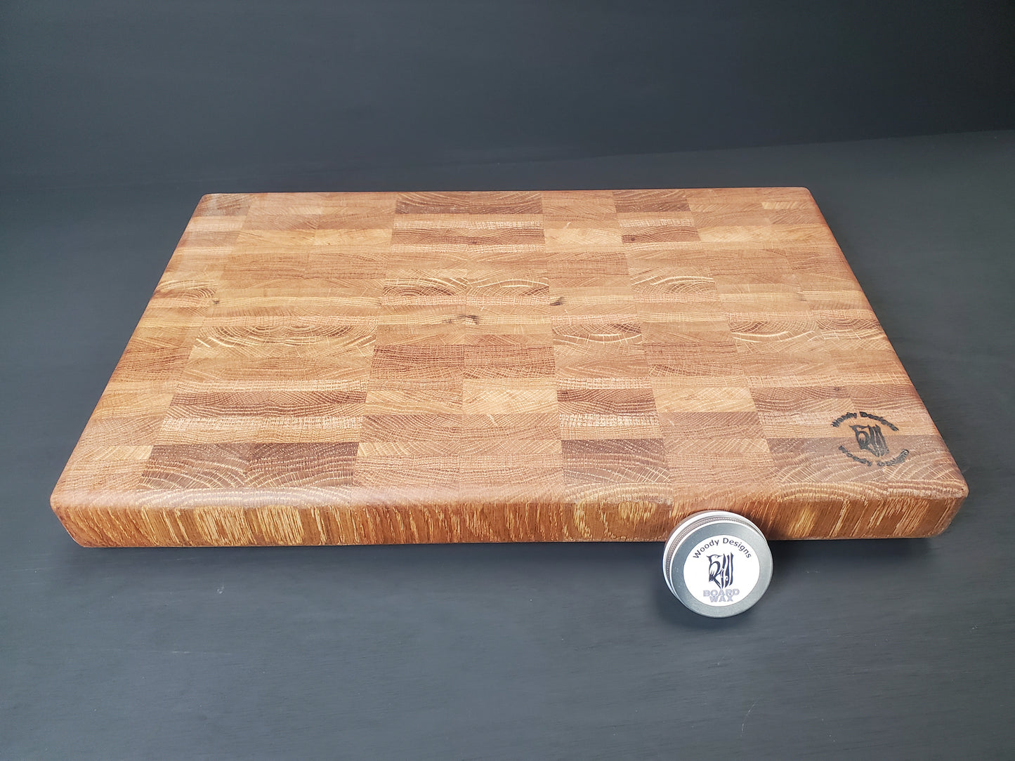 Hardwood End Grain Chopping Board 475mm x 310mm x 45mm