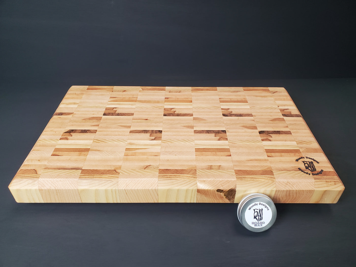 Hardwood End Grain Chopping Board 485mm x 300mm x 50mm
