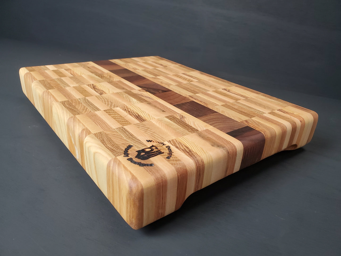 Hardwood End Grain Chopping Board 353mm x 267mm x 45mm