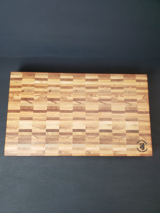 Hardwood End Grain Chopping Board 500mm x 295mm x 50mm