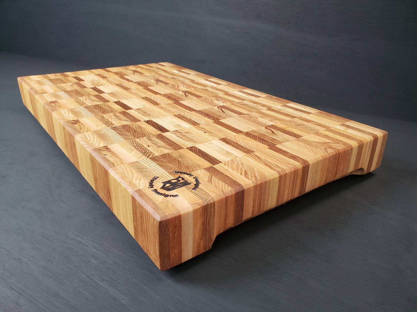 Hardwood End Grain Chopping Board 500mm x 295mm x 50mm