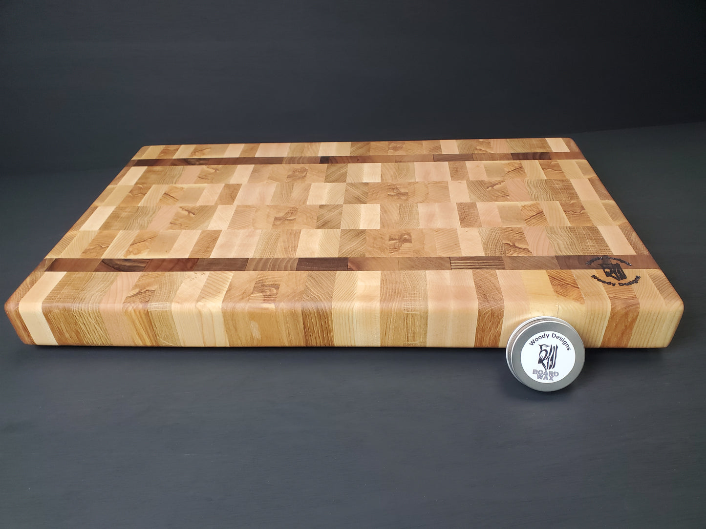 Hardwood End Grain Chopping Board 520mm x 315 x 45mm