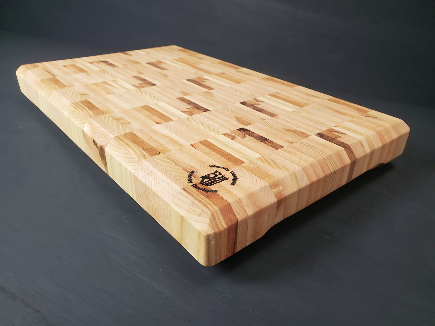 Hardwood End Grain Chopping Board 485mm x 300mm x 50mm